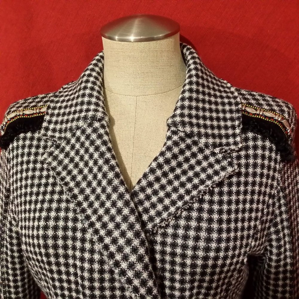 ALDOMARTINS ANTHROPOLOGIE Wool BlendTweed Jacket - Picture 4 of 13